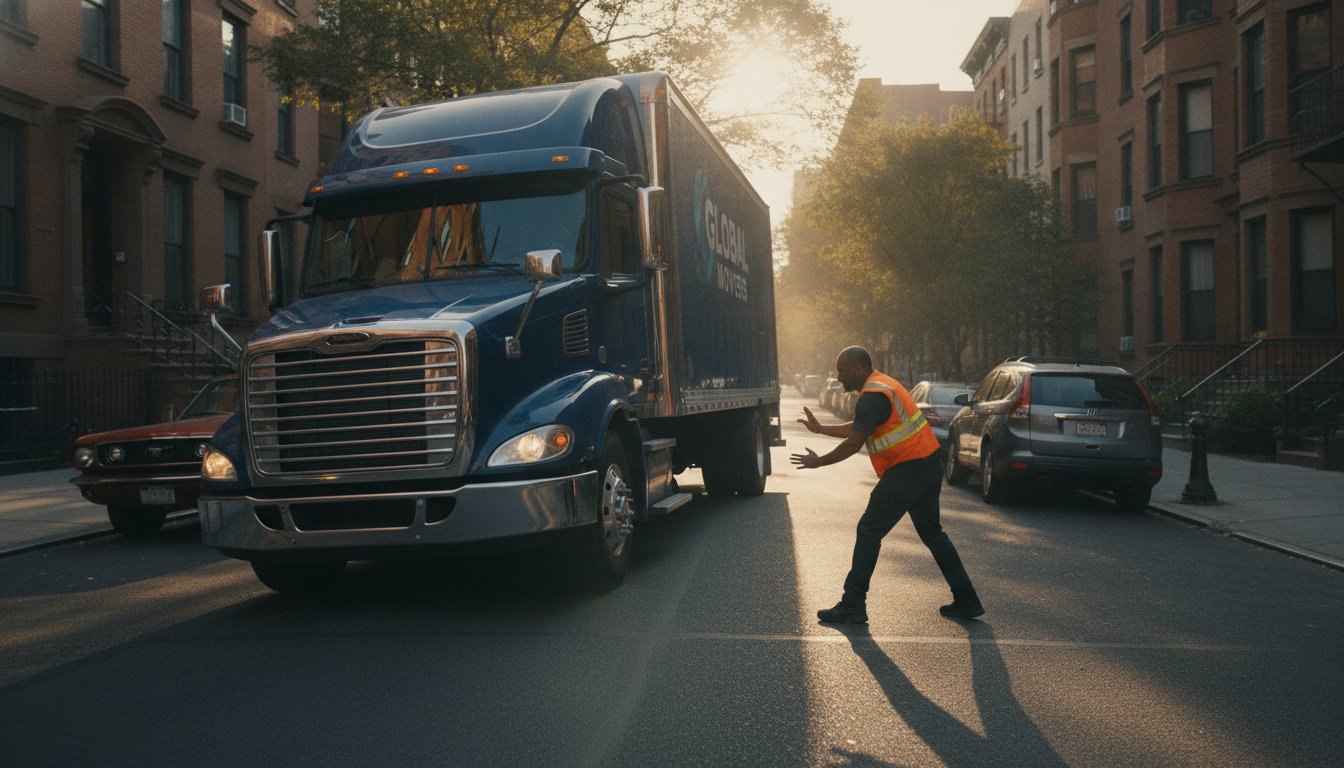 How to Park a Large Moving Truck in the City: A 2026 Urban Survival Guide