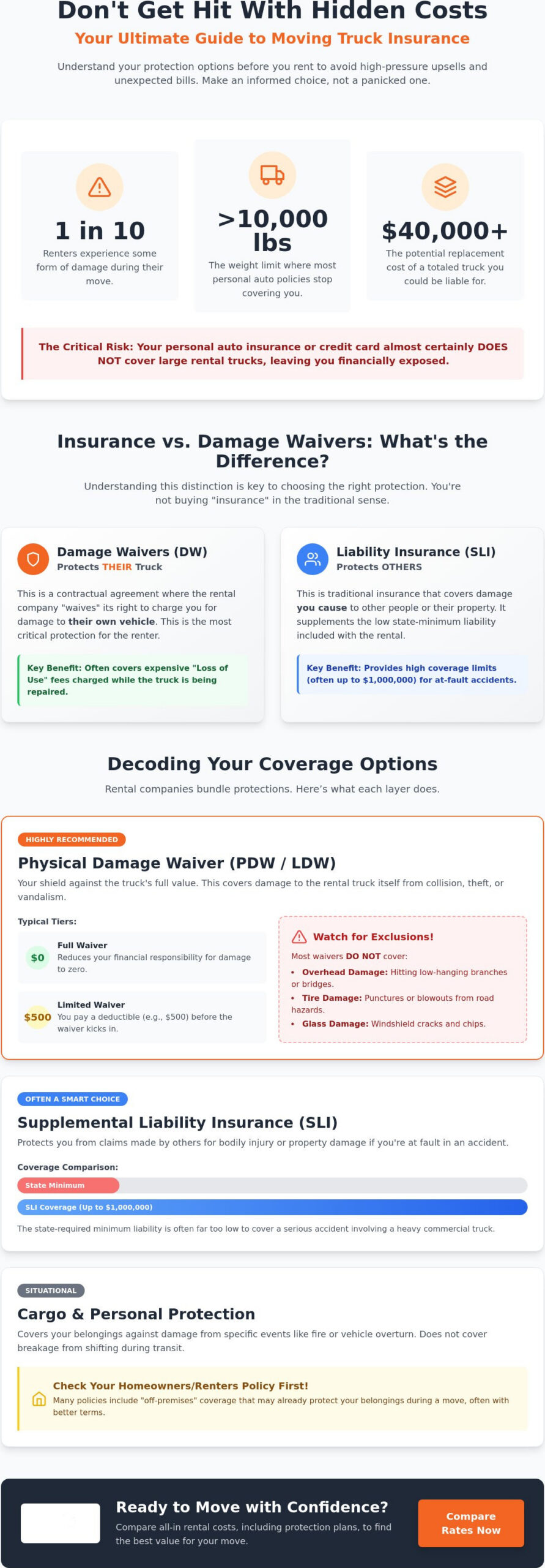 Moving Truck Rental Insurance Options: Your 2026 Protection Guide