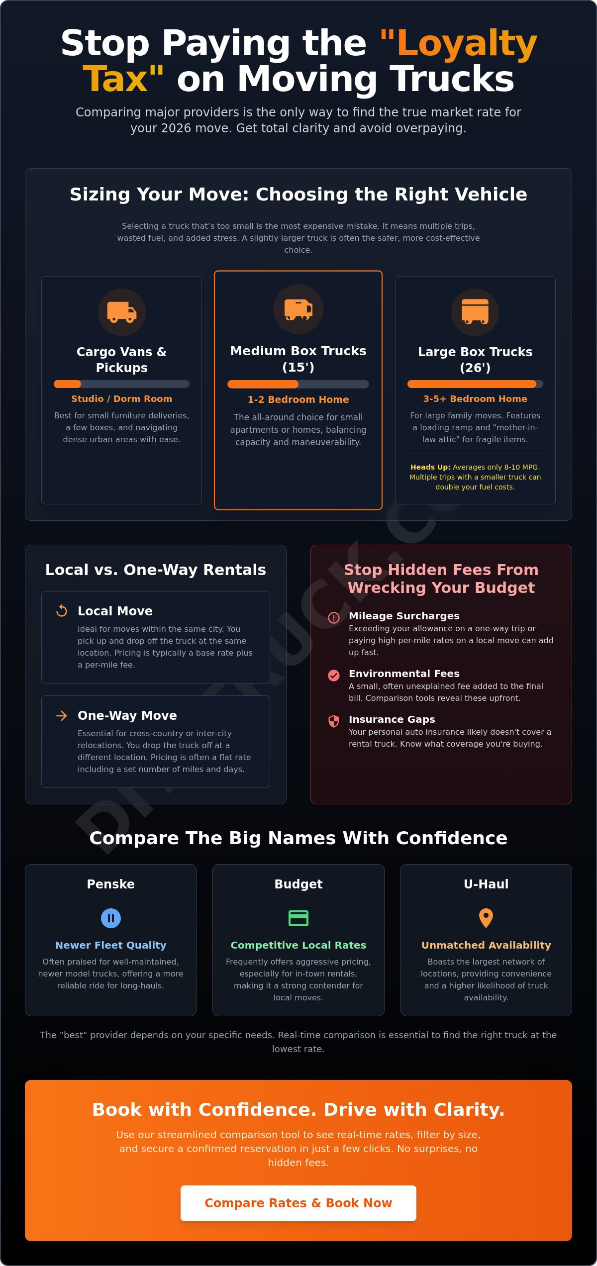 Moving Truck Rental: The Complete 2026 Comparison & Booking Guide