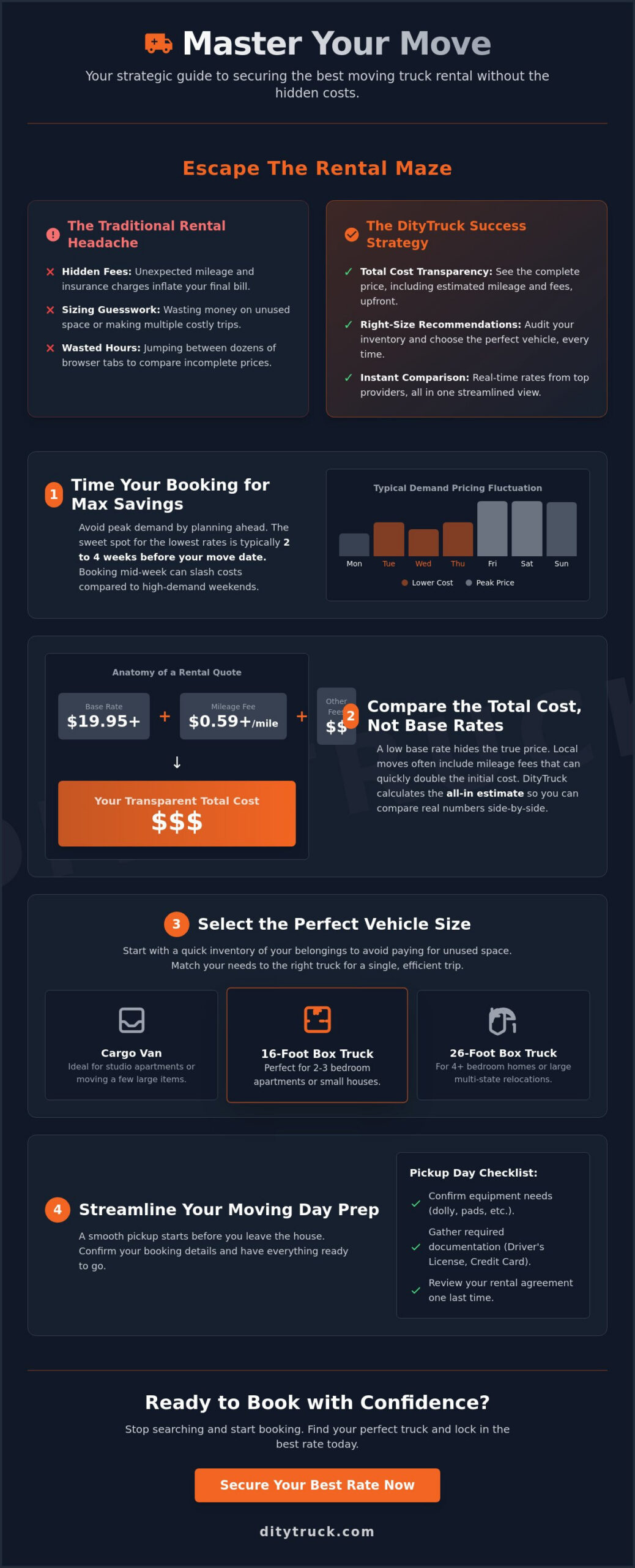 Tips for DityTruck Success: Master Your Moving Rental in 2026