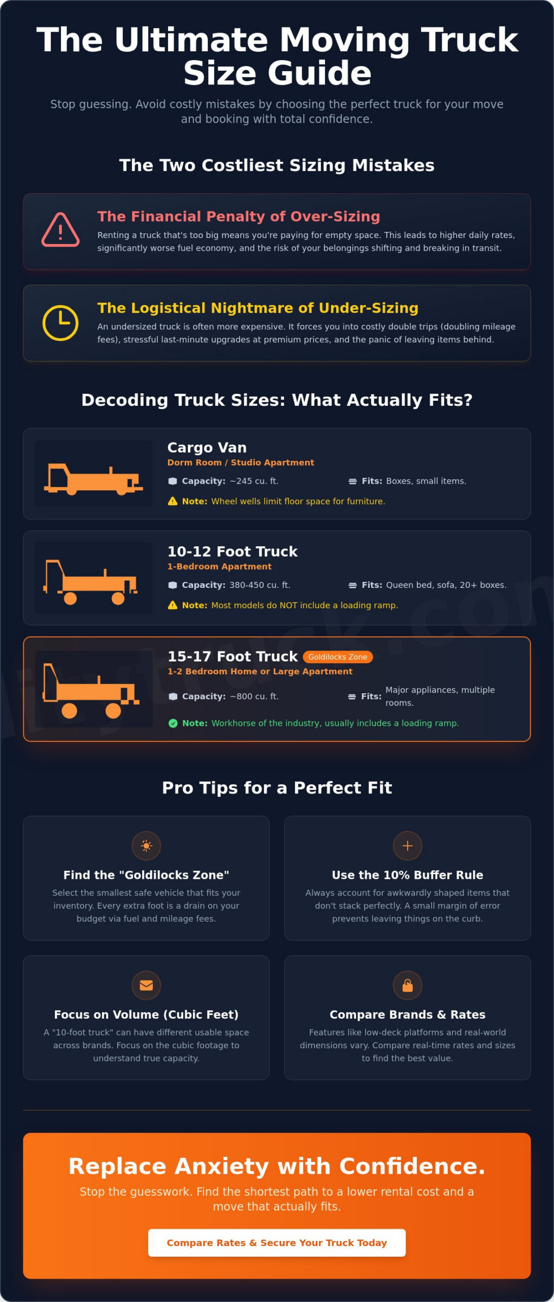 What Size Moving Truck Do I Need? The 2026 Sizing & Comparison Guide